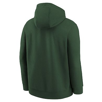 Youth Nike Hunter Green WNBA Logo Essential Team Pullover Hoodie