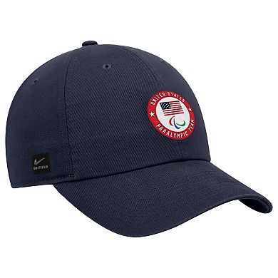 Youth Nike Navy U.S. Paralympics Club Adjustable Hat
