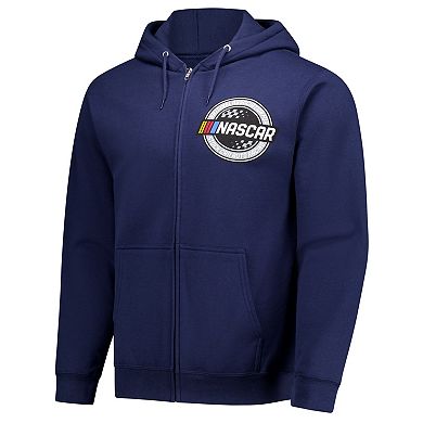 Men's Classic Ink Navy NASCAR Full-Zip Hoodie