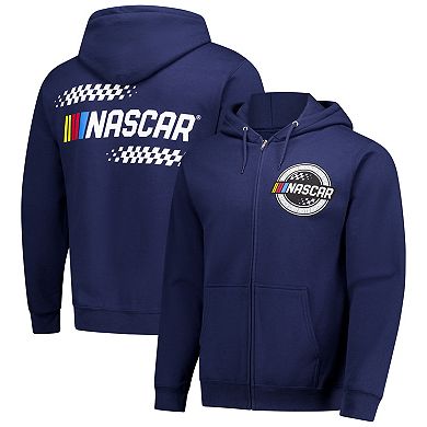 Men's Classic Ink Navy NASCAR Full-Zip Hoodie