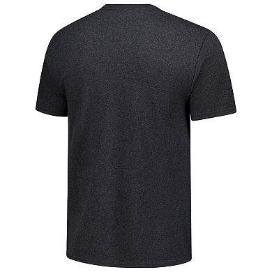 Men's Starter Heather Black NASCAR 2026 Daytona 500 Prime Time T-Shirt