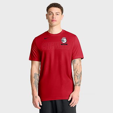 Men's Nike Red Cincinnati Reds Knockout Team Legend Dri-FIT T-Shirt