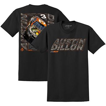 Men's Richard Childress Racing Team Collection Black Austin Dillon Bass Pro Shops Car T-Shirt
