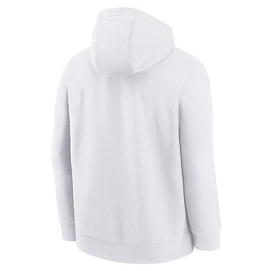Youth Nike White WNBA Logo Essential Team Pullover Hoodie