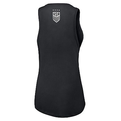 Women's Nike Black USWNT Futura Tank Top