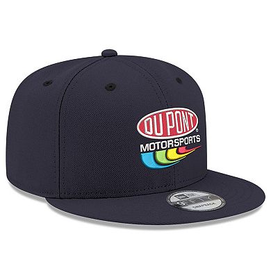 Men's New Era Navy Jeff Gordon DuPont 9FIFTY Snapback Hat