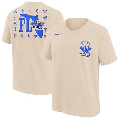 Youth Nike Natural 2026 Spring Training Grapefruit League T-Shirt