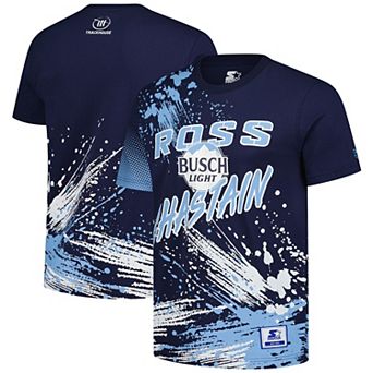Men's Starter Blue Ross Chastain Touchdown Extreme T-Shirt