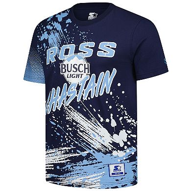 Men's Starter Blue Ross Chastain Touchdown Extreme T-Shirt