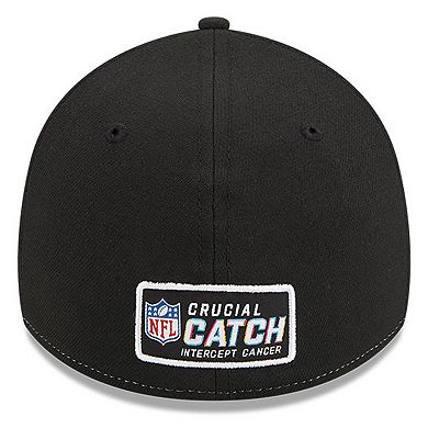 Men's New Era Pink 2023 NFL Crucial Catch 39THIRTY Flex Hat
