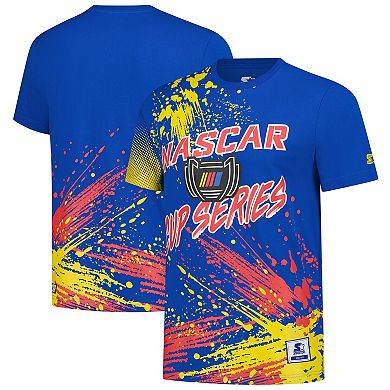 Men's Starter Blue NASCAR Cup Series Touchdown Extreme T-Shirt