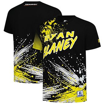 Men's Starter Black Ryan Blaney Touchdown Extreme T-Shirt