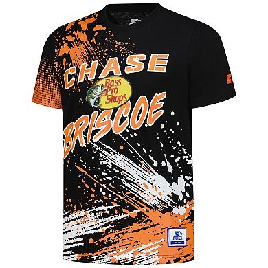 Men's Starter Black Chase Briscoe Touchdown Extreme T-Shirt
