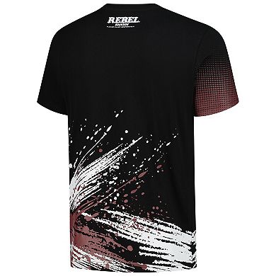 Men's Starter Black Kyle Busch Touchdown Extreme T-Shirt
