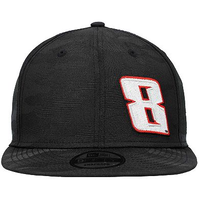 Men's New Era Black Kyle Busch 9FIFTY Flawless Adjustable Hat