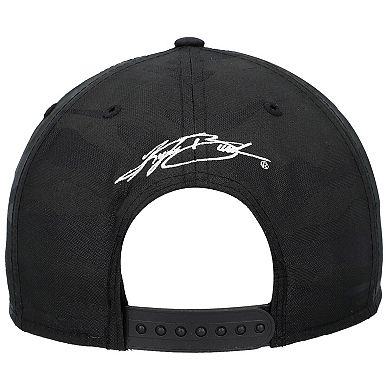 Men's New Era Black Kyle Busch 9FIFTY Flawless Adjustable Hat