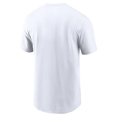 Men's Nike White Seattle Seahawks vs. Tampa Bay Buccaneers Essential Munich Game T-Shirt