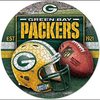 WinCraft Green Bay Packers Round 500 pc Puzzle