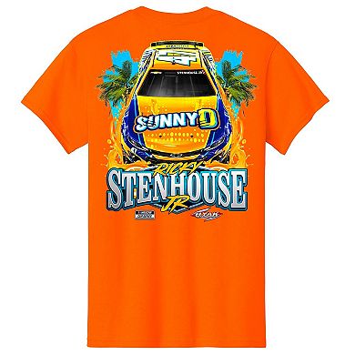 Men's Orange Ricky Stenhouse Jr. Sunny D Car T-Shirt