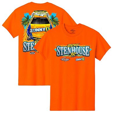 Men's Orange Ricky Stenhouse Jr. Sunny D Car T-Shirt