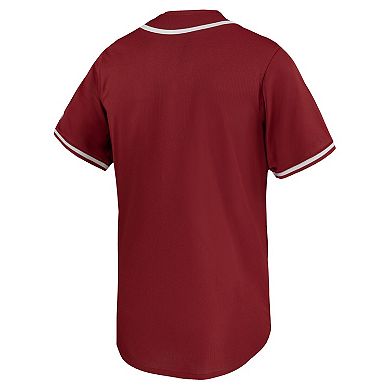 Men's Nike Cardinal Arkansas Razorbacks Limited Baseball Jersey