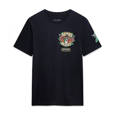 Men's Classic Ink Black Daniel Suarez #7 Spire Motorsports T-Shirt
