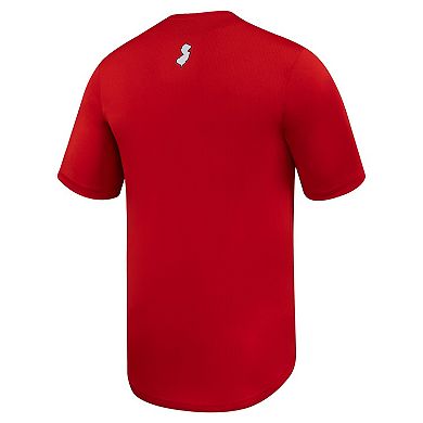 Men's Nike Scarlet Rutgers Scarlet Knights Limited Baseball Jersey
