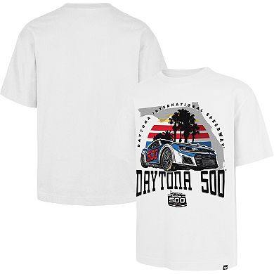 Men's '47 White 2025 Daytona 500 Foundation T-Shirt