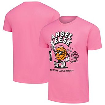 Unisex Angel Reese Pink WNBA Gear The Future Looks Bright T-Shirt