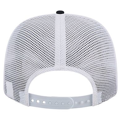 Men's New Era Navy U.S. Paralympics Leather Patch 9SEVENTY Stretch Snap Adjustable Hat