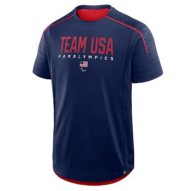 Men's Fanatics Navy Team USA Inbound Pass Play T-Shirt