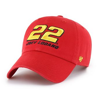 Men's '47 Red Joey Logano Clean Up Adjustable Hat