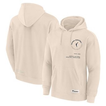Men's Fanatics Cream WNBA Elements Future Ground Info Pullover Hoodie