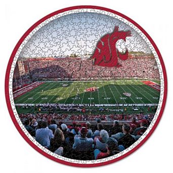 WinCraft Washington State Cougars Round 500 pc Puzzle