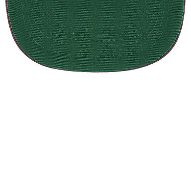 Men's '47 White/Brown NFL Multi-Team Throwback Dueling Logos Adjustable Hitch Hat