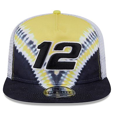 Men's New Era Black Ryan Blaney Golfer Tie-Dye Snapback Hat