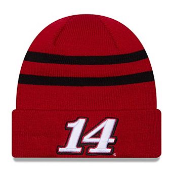 Men's New Era Red/Black Chase Briscoe Cuffed Knit Hat