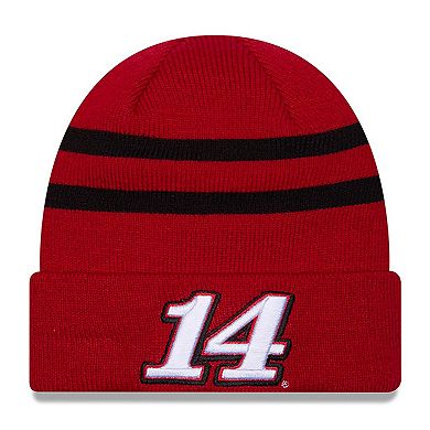 Men's New Era Red/Black Chase Briscoe Cuffed Knit Hat