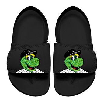 Toddler ISlide Black Chicago White Sox Mascot Slide Sandals