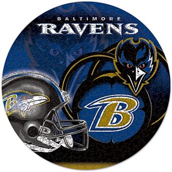 WinCraft Baltimore Ravens Round 500 pc Puzzle