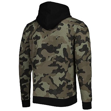 Men's Hugo Boss Olive NBA Camo Pullover Hoodie