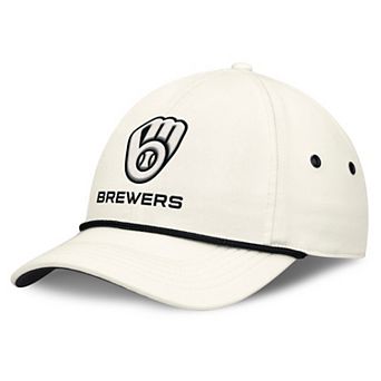 Men's Nike Stone Milwaukee Brewers Club Adjustable Hat