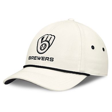 Men's Nike Stone Milwaukee Brewers Club Adjustable Hat