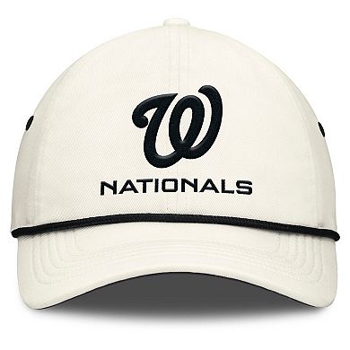 Men's Nike Stone Washington Nationals Club Adjustable Hat