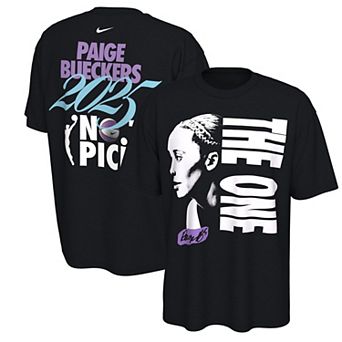 Unisex Nike Paige Bueckers Black 2025 WNBA Draft The One T-Shirt