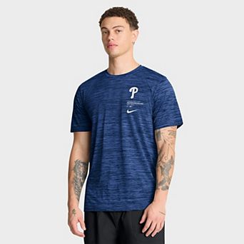 Men's Nike Royal Philadelphia Phillies Velocity Dri-FIT T-Shirt