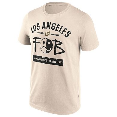 Unisex Natural Fall Out Boy BMO Stadium So Much For Stardust Tour T-Shirt