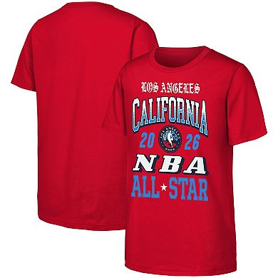 Youth Outerstuff Red 2026 NBA All-Star Game Hometown T-Shirt
