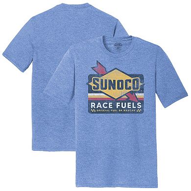 Men's NASCAR Heather Blue Sunoco Tri-Blend T-Shirt