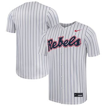 Men's Nike White Ole Miss Rebels Limited Baseball Jersey